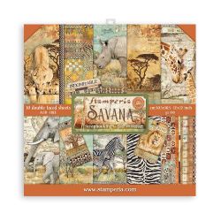 Kit Papiers Stamperia Savana