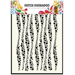 Dutch Doobadoo Pochoir Mask Art Rayures Ondulées