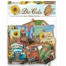 Die Cuts Stamperia Sunflower