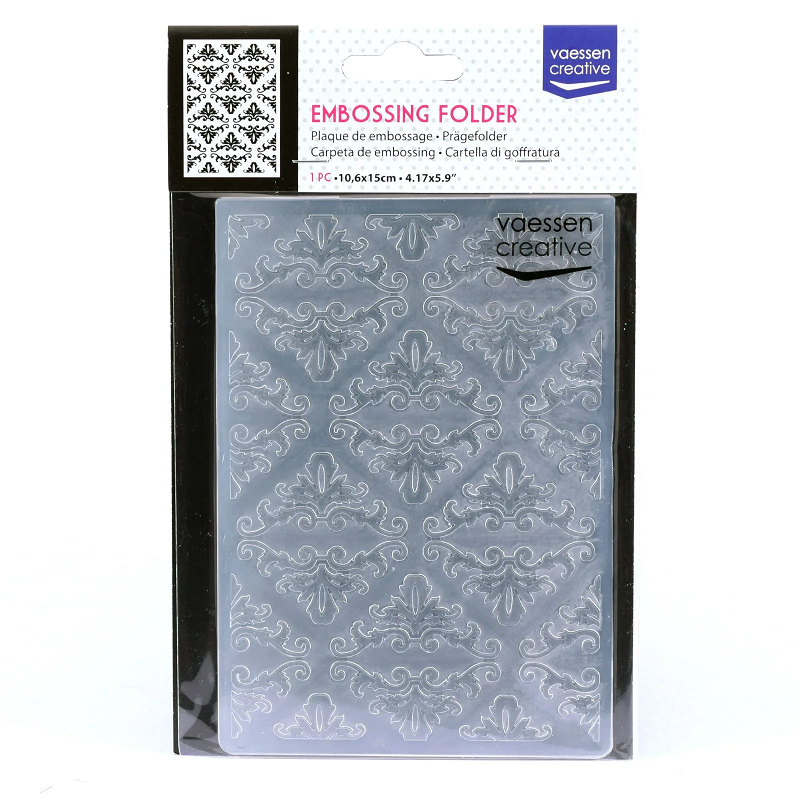 Gabarit D'Embossage Losanges Pointillés 11x14 Cm | Pour Papier, Carton & Mousse EVA
