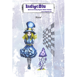 IndigoBlu Rubber Stamps Alice
