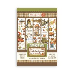 Washi Pad Stamperia Hidden...