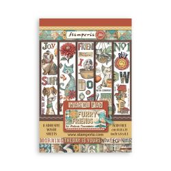 Washi Pad Stamperia Furry...