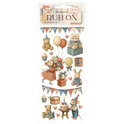 Rub On Stamperia Family Fête