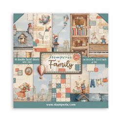 Kit Papiers Stamperia Family