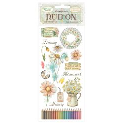 Rub On Stamperia Daisy Art...