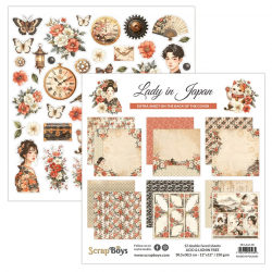 Kit Papiers ScrapBoys Lady...