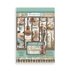 Washi Pad Stamperia Symphony