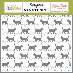 Echo Park Pochoir Cat Lover