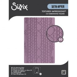 Sizzix Plaque Embossage 3D...