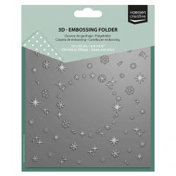 Plaque Embossage Neige &...