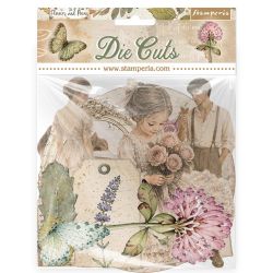 Die Cuts Stamperia Flowers...