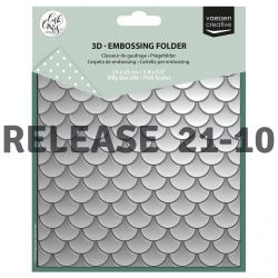 Plaque Embossage Fish Scales