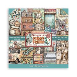 Kit Papiers Stamperia Furry...