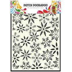 Dutch Doobadoo Pochoir Mask Art Flocons de Neige