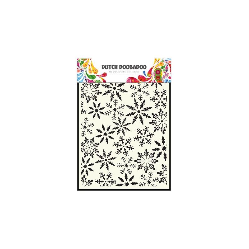 Dutch Doobadoo Pochoir Mask Art Flocons de Neige
