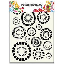 Dutch Doobadoo Pochoir Mask Art Cercles