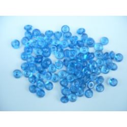 Gouttes d'eau Acryliques Couleur Bleu Foncé (100 Pcs)*