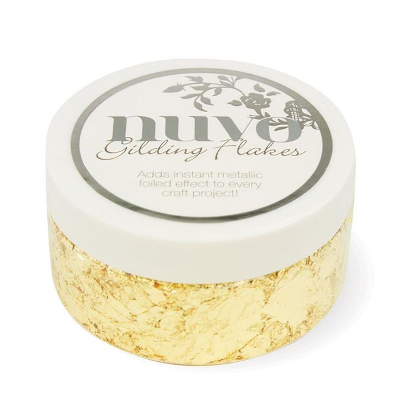 Nuvo Gilding Flakes Radiant Gold