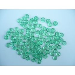 Gouttes d'eau Acryliques Couleur Vert Foncé (100 Pcs)*