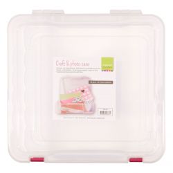 Grande boîte de rangement en plastique 'We R Memory Keepers' 43.18