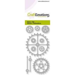 CraftEmotions Dies Rouages et Horloge