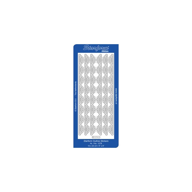 Peel Off Bordures 1278 Couleur Or Peel Off Bordures 1278 Couleur Or