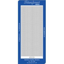 Peel Off Bordures 942 Couleur Argent