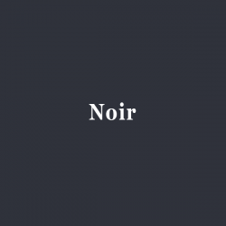 Page Simple Noir