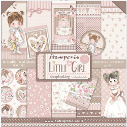Kit Papiers Stamperia Little Girl