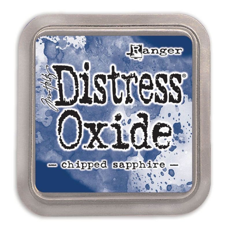 Distress Oxide ink pad Chipped Sapphire