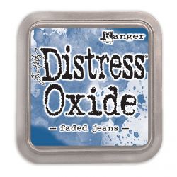 Distress Oxide ink pad Faded Jeans